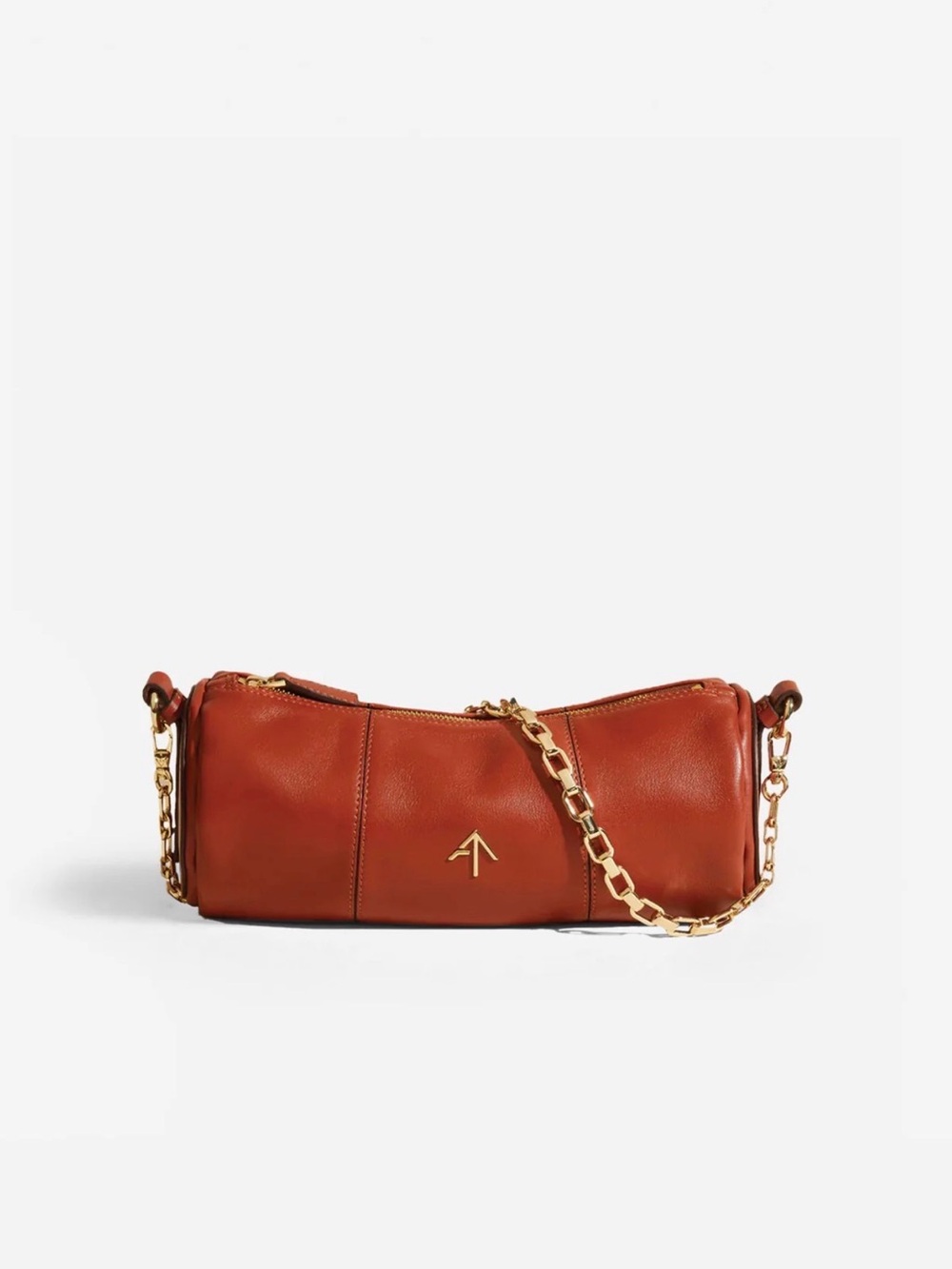 Many Atelier Cylinder Bag in Cognac Brown